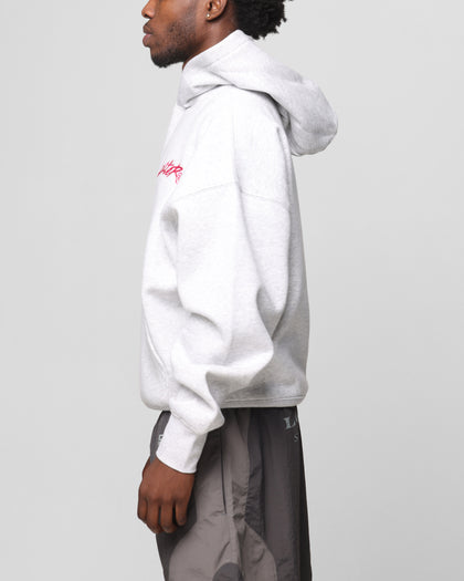 Loiter Chenille Premium Hoodie Grey Marle