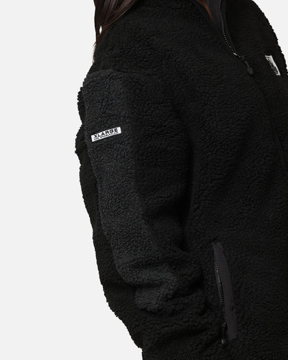 X-Large Fire Dice Reversible Sherpa Jacket Black