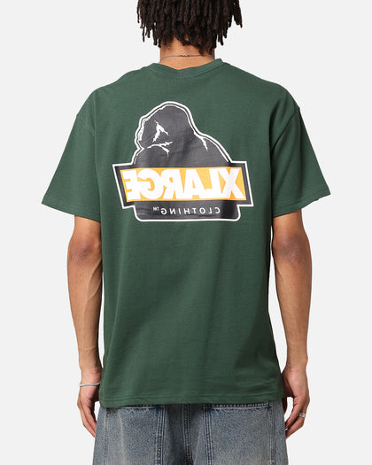 X-Large Slanted T-Shirt Solid Forest
