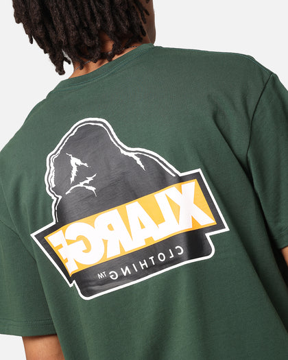 X-Large Slanted T-Shirt Solid Forest