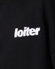 Loiter Pin Line Premium Hoodie Black