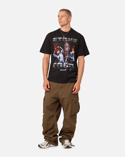 Mitchell & Ness X WWE Stone Cold Steve Austin Stone Cold T-Shirt Overdyed Black