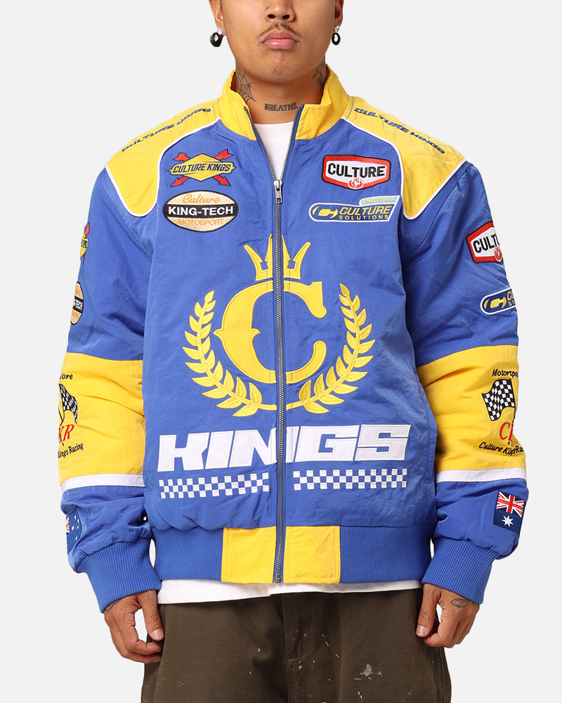 Culture Kings Melbourne Racing Jacket Blue/Yellow