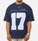 Carre Hitta Grid Iron T-Shirt Navy/Light Blue