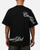 Carre Side Script Oversized T-Shirt Black