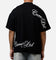 Carre Side Script Oversized T-Shirt Black/White