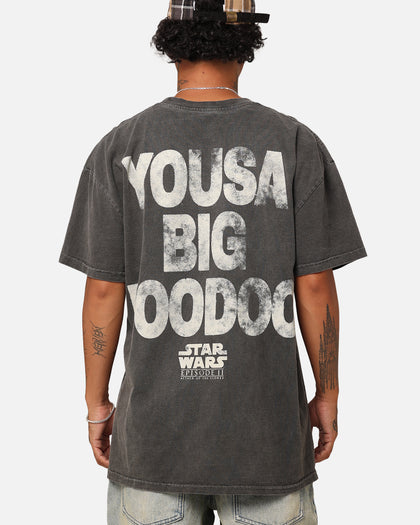 Star Wars Jar Jar Binks Heavyweight T-Shirt Black Wash