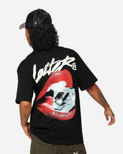 Loiter Cold Lips T-Shirt Black