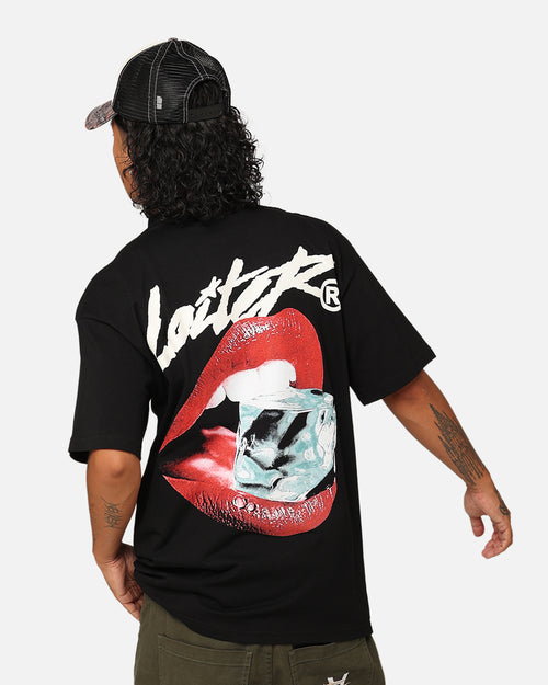 Loiter Cold Lips T-Shirt Black