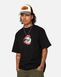 Loiter Cold Lips T-Shirt Black