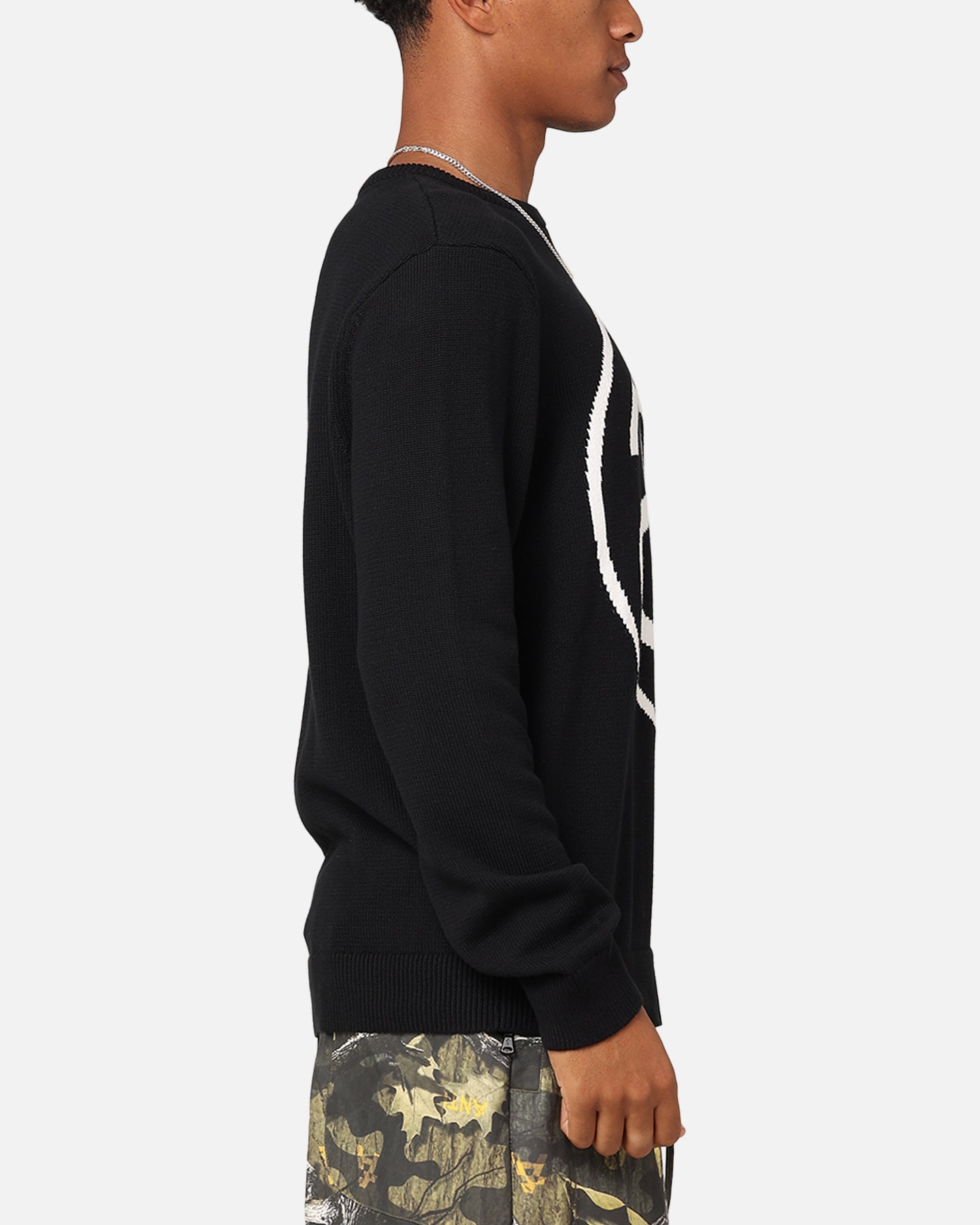 Stussy SS Link Sweater Black | Culture Kings