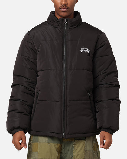 Stussy Stock 8 Ball Puffer Jacket Black