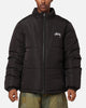 Stussy Stock 8 Ball Puffer Jacket Black