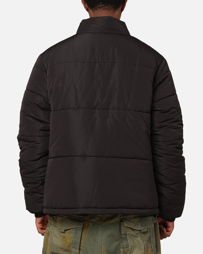 Stussy Stock 8 Ball Puffer Jacket Black