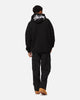 Stussy Stock Embroidery Full Zip Hoodie Black