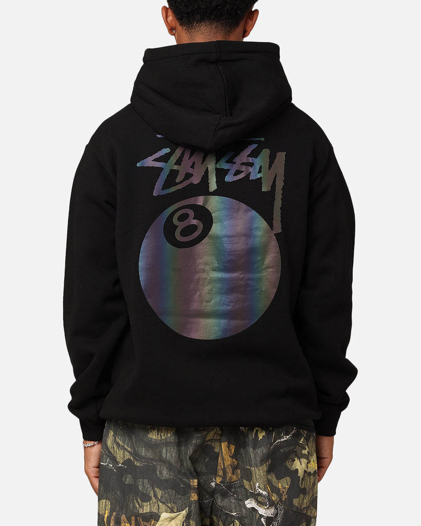 Stussy UV 8 Ball Fleece Hoodie Black | Culture Kings