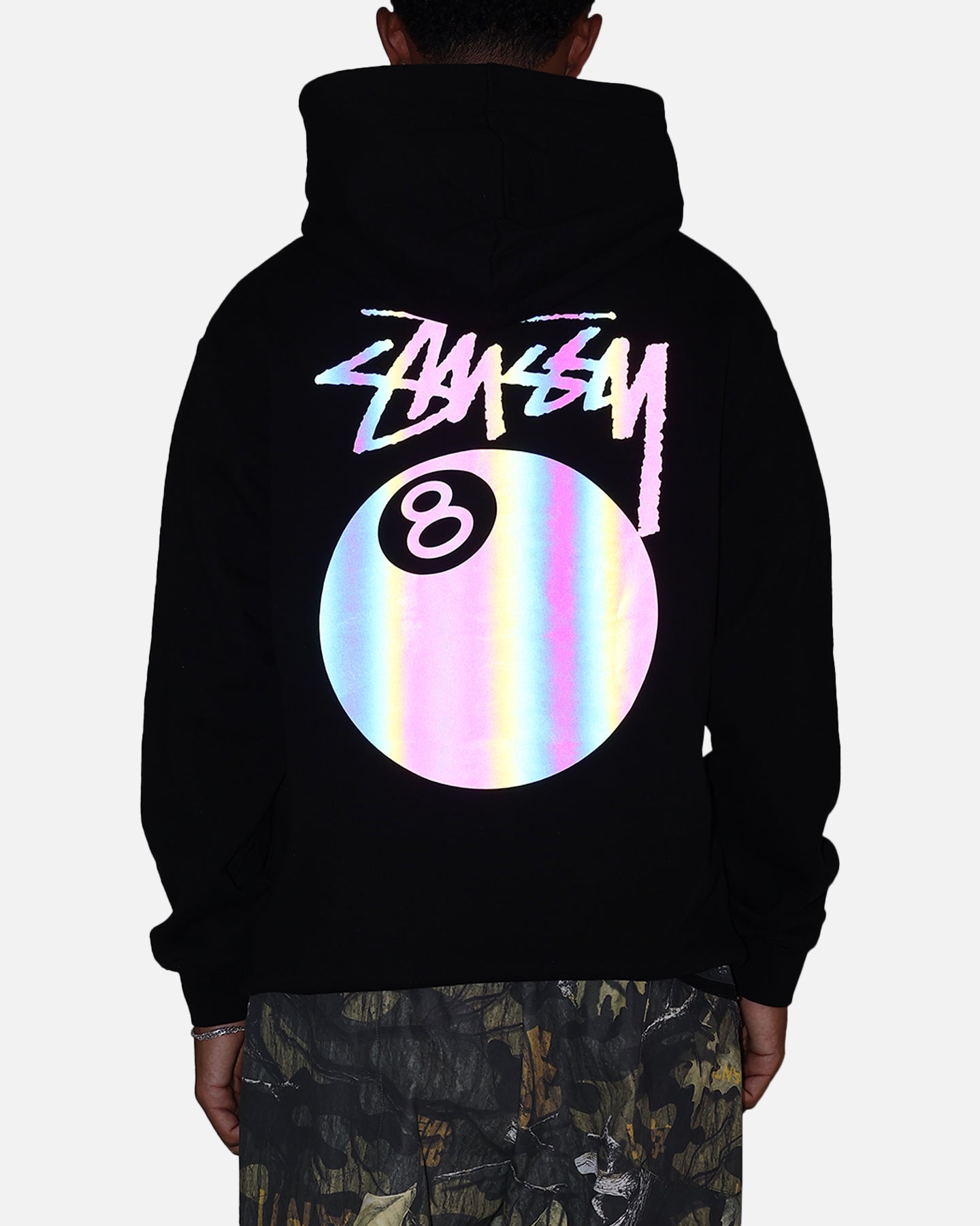 Stussy UV 8 Ball Fleece Hoodie Black | Culture Kings