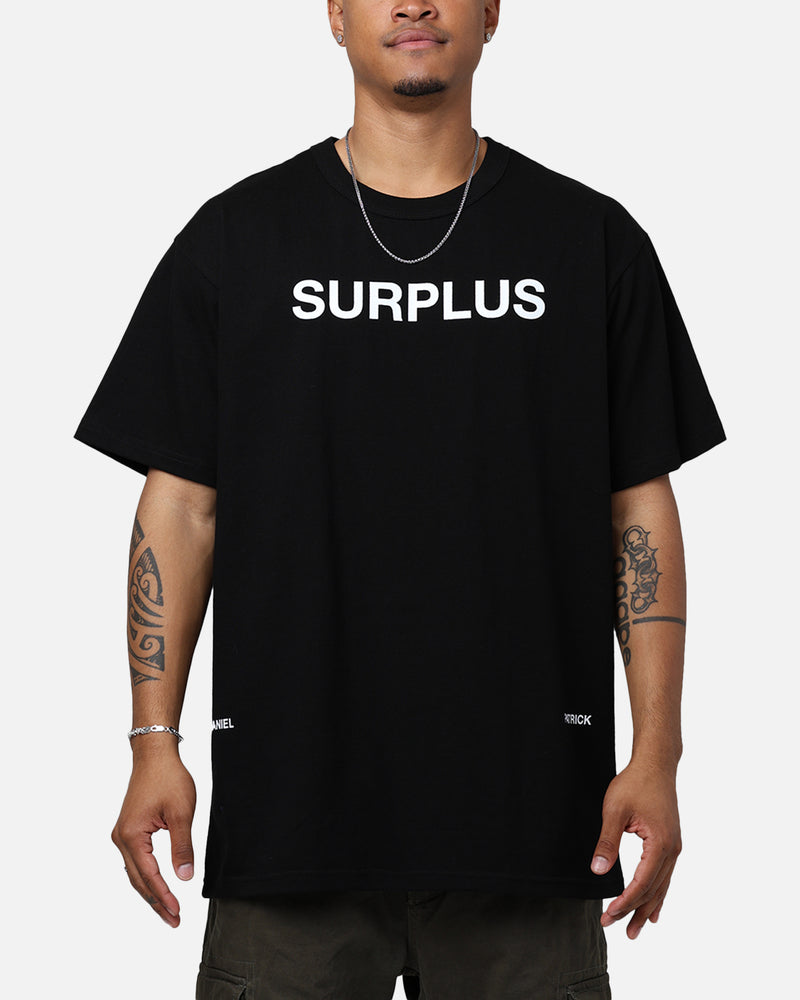 Daniel Patrick Surplus Logo T-Shirt Black