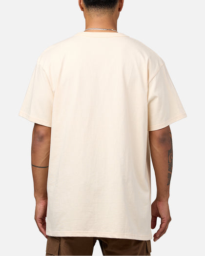 Daniel Patrick Surplus Logo T-Shirt Cream/Maroon