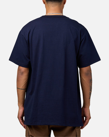 Daniel Patrick Surplus Logo T-Shirt Navy/Cream/Red