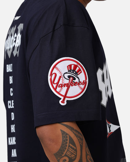 Pro Standard New York Yankees City Tour CJ Drop T-Shirt Midnight Navy