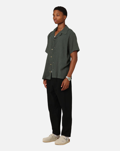 XXIII Nicholas Button Up Shirt Green/White