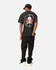 Saint Morta Death Wish Patrol T-Shirt Black Acid Wash