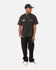 Saint Morta Death Wish Patrol T-Shirt Black Acid Wash