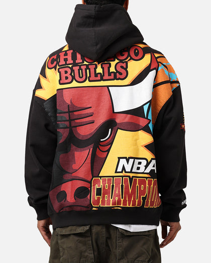 Mitchell & Ness Chicago Bulls 6 Time Hoodie Black