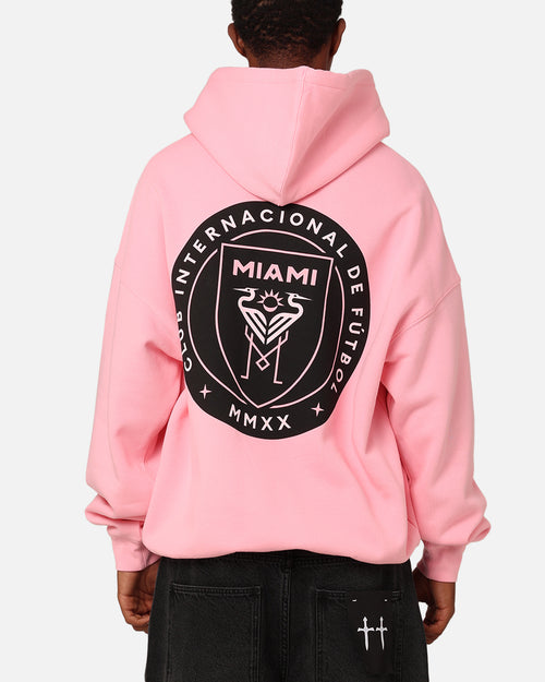 Mitchell & Ness Inter Miami CF Logo Hit Hoodie Light Pink