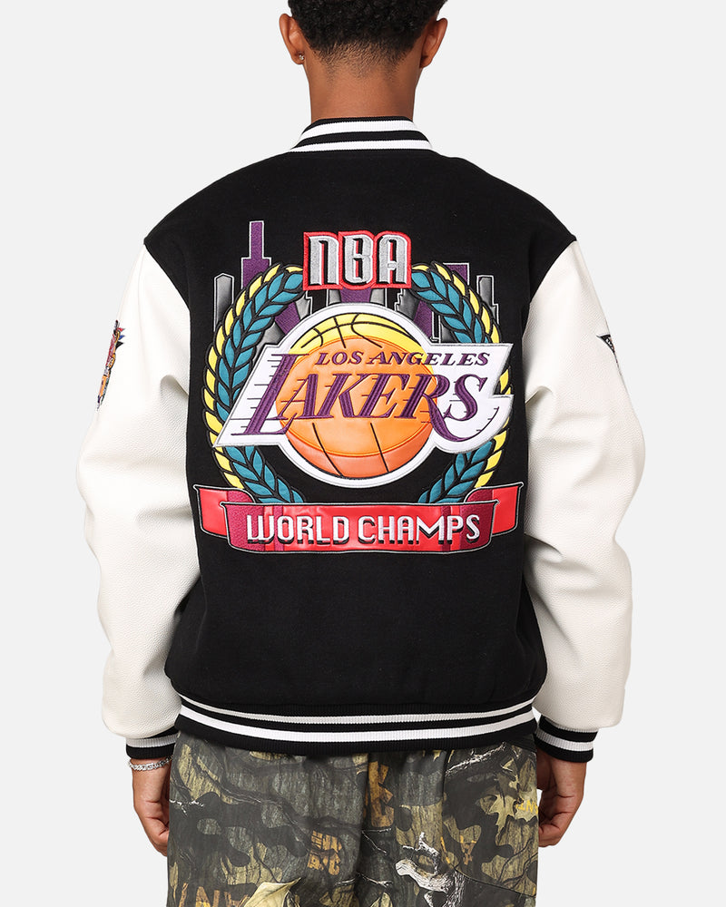 Mitchell & Ness Los Angeles Lakers Showtime Jacket Black/Cream
