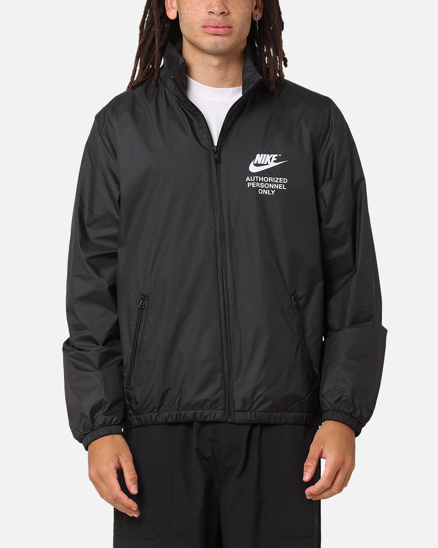 Nike Woven Full Zip Jacket Black/Black | Culture Kings