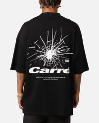 Carré Blasted Oversized T-Shirt Black