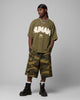 Loiter Human Box T-Shirt Vintage Khaki
