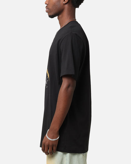 Jordan Jumpman Flight T-Shirt Black/Metallic Gold