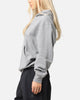 Jordan Brooklyn Fleece Pullover Hoodie Carbon Heather/White