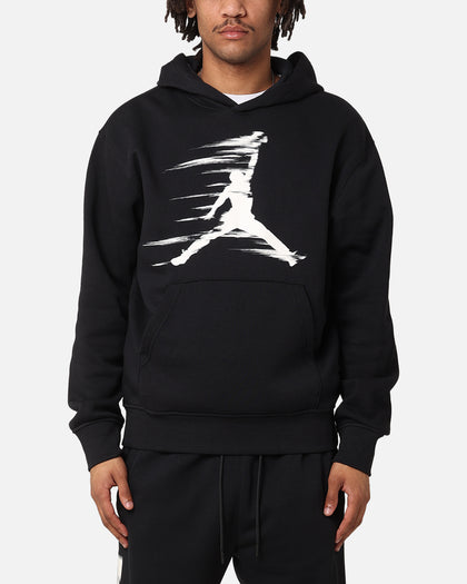 Jordan Jumpman MVP Fleece Pullover Hoodie Black/Iron Grey