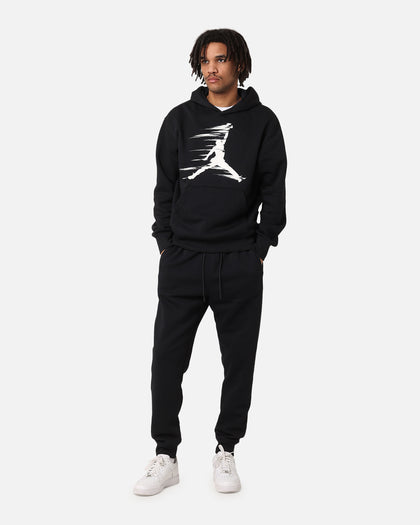 Jordan Jumpman MVP Fleece Pullover Hoodie Black/Iron Grey