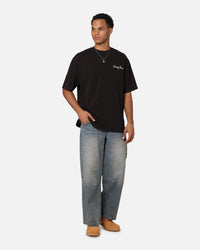 Tommy Jeans TJM OVZ Serif Linear T-Shirt Black