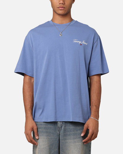 Tommy Jeans TJM OVZ Serif Linear T-Shirt Charmed