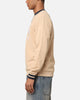 Tommy Jeans TJM Reg Tipping Varsity Crewneck Tawny Sand
