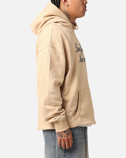 Tommy Jeans TJM Luxe Serif Relax Hoodie Tawny Sand