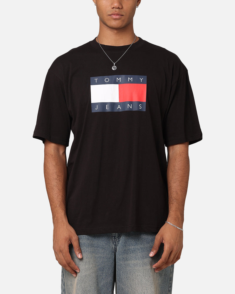 Tommy Jeans TJM Skate Flag T-Shirt Black