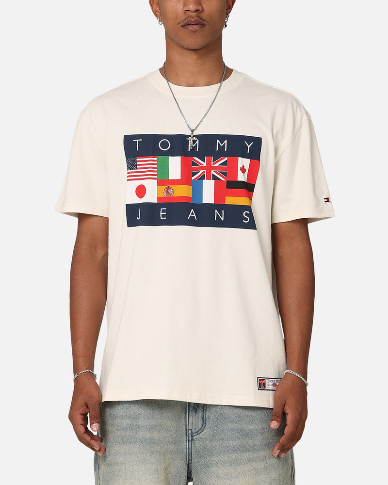 Tommy Jeans TJU Archive Games T-Shirt Ancient White