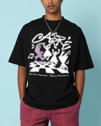 Carré Dinner Party Oversized T-Shirt Black
