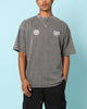 Carré Gorgeous Script Oversized T-Shirt Washed Charcoal
