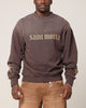 Saint Morta Divine Reverence Boxy Crewneck Brown