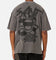 Saint Morta Do Not Disturb T-Shirt Washed Charcoal