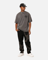 Saint Morta Do Not Disturb T-Shirt Washed Charcoal