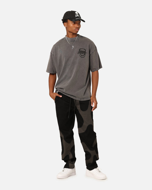 Saint Morta Do Not Disturb T-Shirt Washed Charcoal